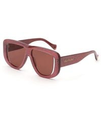 Agent Provocateur - 17C Karley Dark Glitter Outlet Sunglasses Acetate Pilot Normal - Lyst