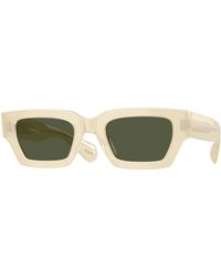 Oliver Peoples - X Jil Sander Ov5612Su Edition 6 181252 Sunglasses Acetate G15 Squared Normal - Lyst