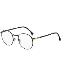 BOSS - Boss 1605 2M2 Optical Frames Steel Round - Lyst
