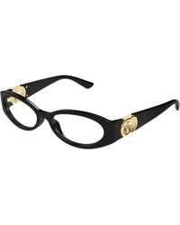Gucci - Gg1693O 001 Optical Frames Injected Transparent Round - Lyst