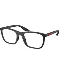 Prada Linea Rossa - Ps 06Tv 12P1O1 Optical Frames Injected Transparent Geometric Normal - Lyst