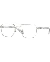Burberry - Be1395D 1005 Optical Frames Metal Geometric Normal - Lyst