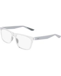 Nike - 7414 900 Optical Frames Bio-Injected Squared Normal - Lyst