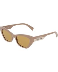 Liu Jo - Lj807S 278 Sunglasses Bio-Inject Ocher Squared Normal - Lyst
