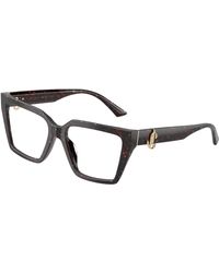 Jimmy Choo - Jc3017U 5125 Optical Frames Acetate Transparent Cat Eye Normal - Lyst
