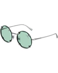 Tiffany & Co. - Tf3091 6001D9 Sunglasses Metal Round Normal - Lyst