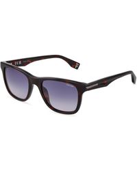 Police - Splu68 Nerve 2 722 Sunglasses Acetate Squared Normal Nuanced - Lyst