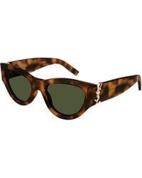 Saint Laurent - Sl M94 003 Sunglasses Acetate Cat Eye - Lyst