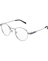 Gucci - Gg1877O 003 Optical Frames Metal Transparent Round - Lyst