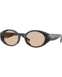 DIESEL - Dl2008U 204193 Sunglasses Acetate Round Normal - Lyst
