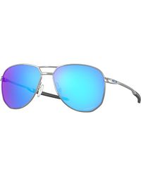 Oakley - Oo4147 Contrail 414703 Sunglasses Metal Round Normal Prizm - Lyst
