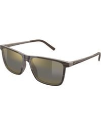 Maui Jim - Mj0875S 003 Occhiali Da Sole Iniettato Bronzo Squadrata - Lyst