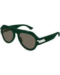 Bottega Veneta - Bv1488S 005 Sunglasses Acetate Pilot - Lyst