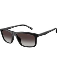 Emporio Armani - Ea4257U 50018G Sunglasses Injected Pillow Normal Shaded - Lyst