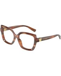 Dolce & Gabbana - Dg3413 3221 Optical Frames Acetate Butterfly Normal - Lyst