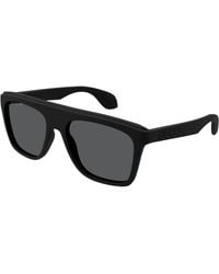 Gucci - Gg1570S 001 Sunglasses Injected Squared - Lyst