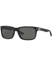 Persol - Po3048S 900058 Sunglasses Acetate Squared Polarized - Lyst