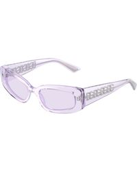Dolce & Gabbana - Dg4445 33821A Sunglasses Acetate Cat Eye Normal - Lyst
