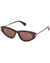 Max Mara - Mm0214 50E Sunglasses Acetate Squared Normal - Lyst