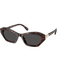 Swarovski - Sk6048 100287 Sunglasses Acetate Cat Eye Normal - Lyst
