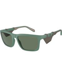 Emporio Armani - Ea4219 610276 Sunglasses Injected Squared Normal - Lyst