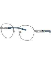 FERRARI SCUDERIA - Fz7011D 104 Optical Frames Metal Round Normal - Lyst