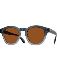 Oliver Peoples - Ov5382Su Boudreau L.A 177773 Sunglasses Acetate Squared Normal - Lyst