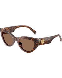 Dolce & Gabbana - Dg4536 347073 Sunglasses Acetate Cat Eye Normal - Lyst