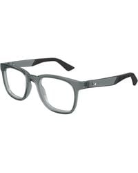 Montblanc - Mb0433O 005 Optical Frames Injected Transparent Squared - Lyst