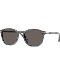Persol - Po3007Sx 1205B1 Sunglasses Acetate Squared Normal - Lyst