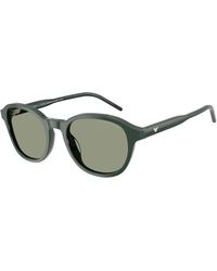 Emporio Armani - Ea4247U 6257/2 Sunglasses Acetate Pantos Normal - Lyst