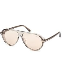 Tom Ford - Ft1023 Marcus 93E Sunglasses Acetate Pilot Photochromatic - Lyst