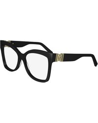 KARL LAGERFELD - Kl6149 001 Optical Frames Acetate Squared Normal Normal - Lyst