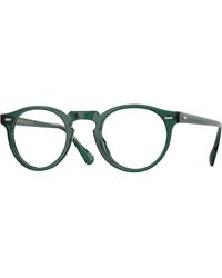 Oliver Peoples - Ov5186 Gregory Peck 1763 Optical Frames Acetate Transparent Pantos Normal - Lyst