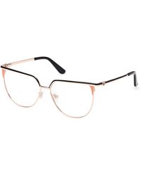 Guess - Gu50147 028 Optical Frames Metal Cat Eye Normal - Lyst
