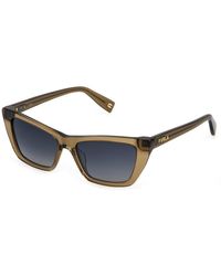 Furla - Sfu730 7N8P Sunglasses Acetate Squared Polarized - Lyst