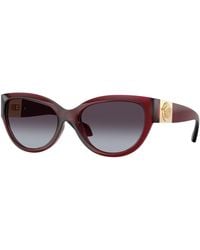 Versace - Ve4524U 388/8G Sunglasses Injected Cat Eye Normal Nuanced - Lyst