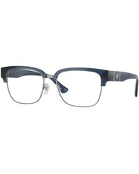 Versace - Ve3348 5292 Optical Frames Injected Transparent Squared Normal - Lyst