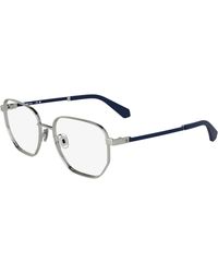 Calvin Klein - Ckj25203 040 Optical Frames Metal Squared Normal - Lyst