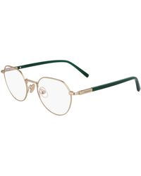 Ferragamo - Sf2233 711 Optical Frames Acetate Round Normal - Lyst