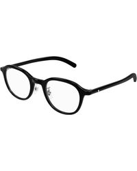 Montblanc - Mb0419Oj 001 Optical Frames Transparent Round - Lyst