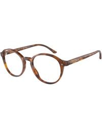 Giorgio Armani - Ar7004 5988 Optical Frames Acetate Transparent Pantos Normal - Lyst