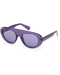 MAX&Co. - Mo0148 81Y Sunglasses Injected Round Normal - Lyst