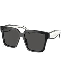 Prada - Pr 24Zs 1Ab5S0 Sunglasses Acetate Squared Normal - Lyst