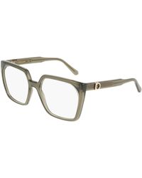 Ferragamo - Sf3042E 320 Optical Frames Acetate Squared Normal - Lyst