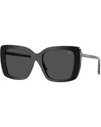 Burberry - Be4456 416587 Sunglasses Acetate Squared Normal - Lyst