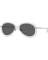 DIESEL - Dl1016 100787 Sunglasses Metal Round Normal - Lyst