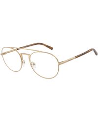 Emporio Armani - Ea1178 3002 Optical Frames Metal Pilot Normal - Lyst
