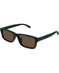 Gucci - Gg1986Sa 003 Sunglasses Injected Squared - Lyst