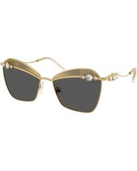 Swarovski - Sk7040 4004/L Sunglasses Metal Butterfly Normal - Lyst